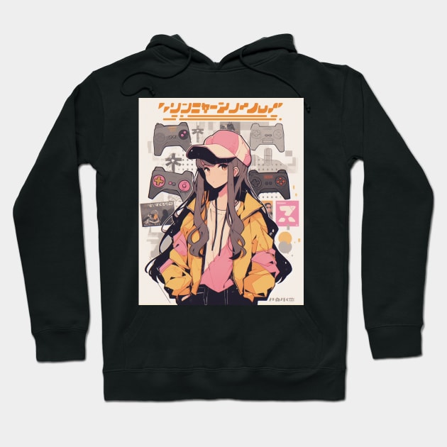 Gamer Girl #1 Hoodie by Neon Dream